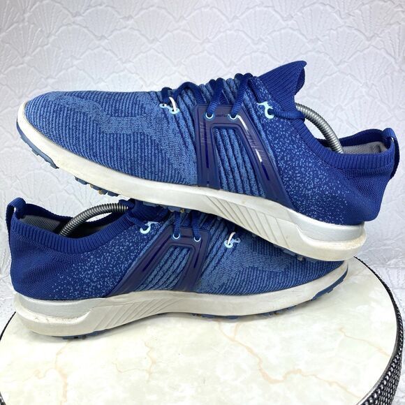 FootJoy Golf Shoes Men 11.5 Blue Hyperflex Breathable Comfort Waterproof Sneaker - Picture 10 of 11